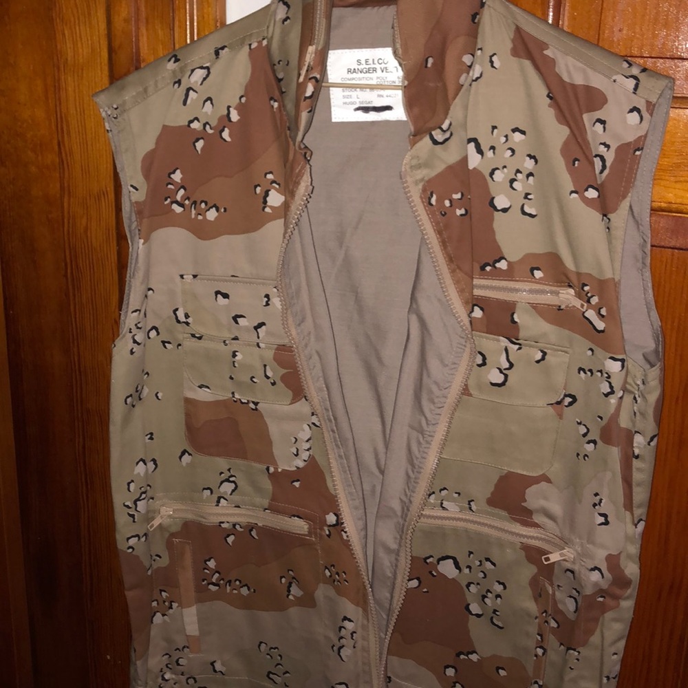 Camouflage vest